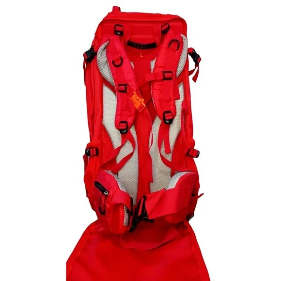 Adventuridge Red Day Hiking Camping Backpack Outdoors Bag Multiple Compartments - Picture 5 of 9